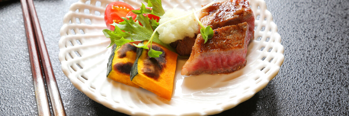 おいしい和風ビーフステーキ　（和洋折衷）